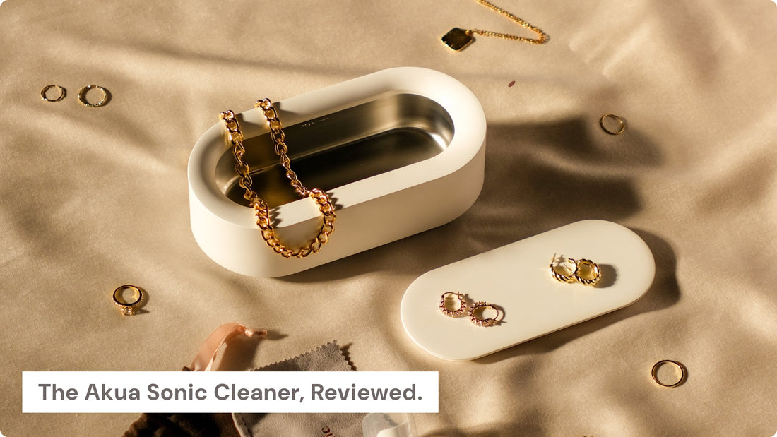 The Akua Sonic Ultrasonic Jewelry Cleaner, Reviewed. - Akuasonic
