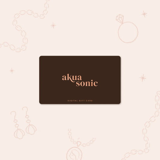 digital gift card - Akuasonic