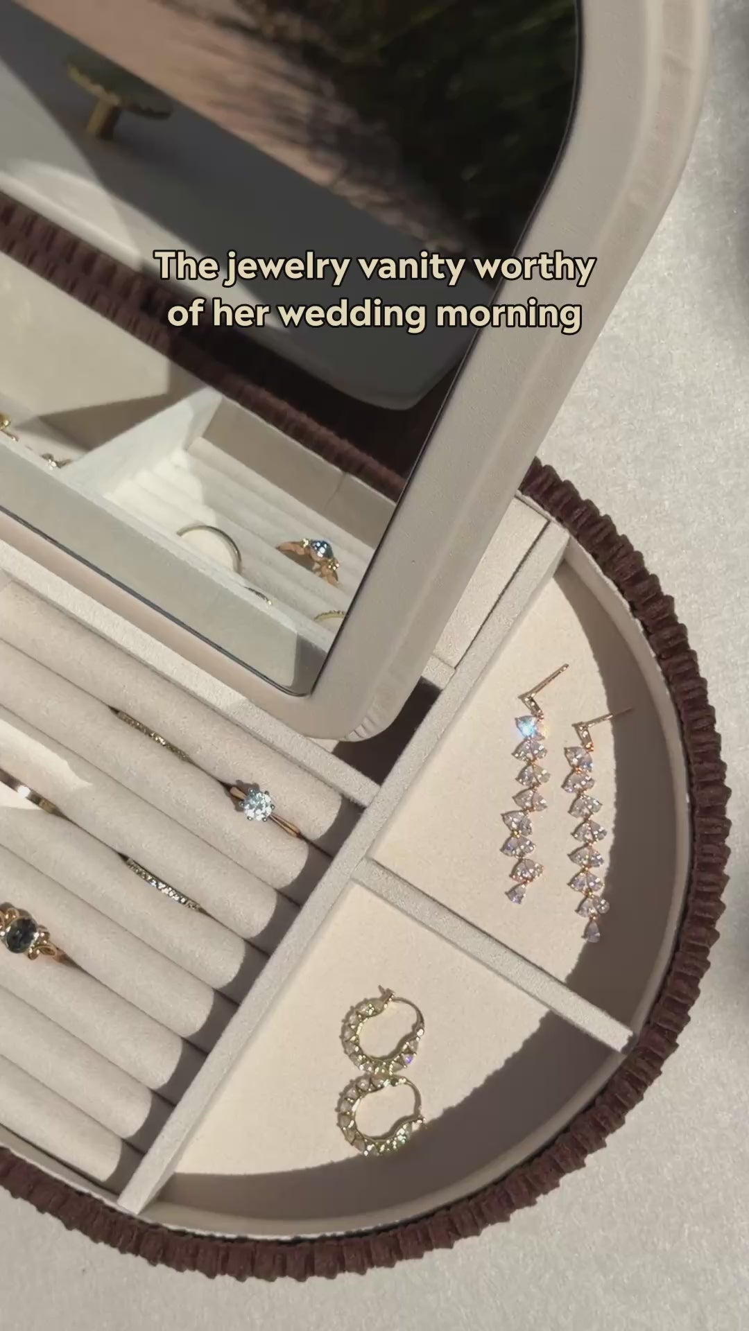 Siena Jewelry Box with Mirror | Akua Sonic – Akuasonic