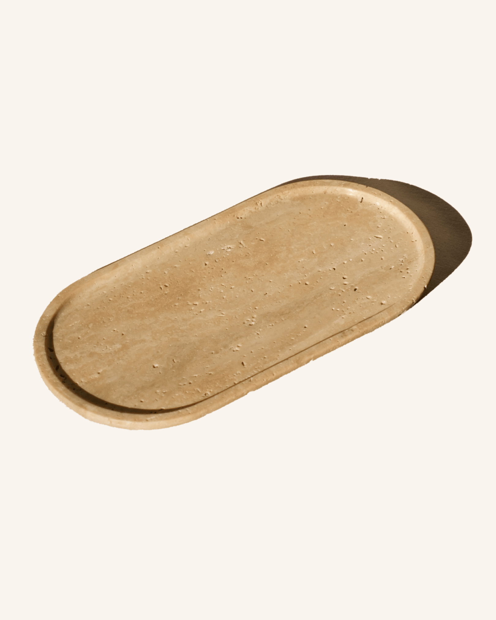 travertine display tray - Akuasonic